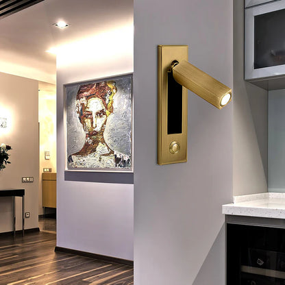 Inbouw Wandlamp – Slim, Draaibaar en Discreet Ontwerp