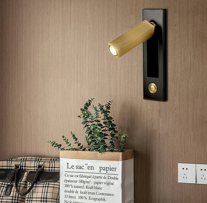 Inbouw Wandlamp – Slim, Draaibaar en Discreet Ontwerp