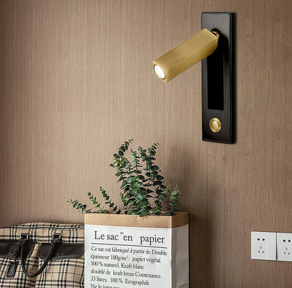 Inbouw Wandlamp – Slim, Draaibaar en Discreet Ontwerp