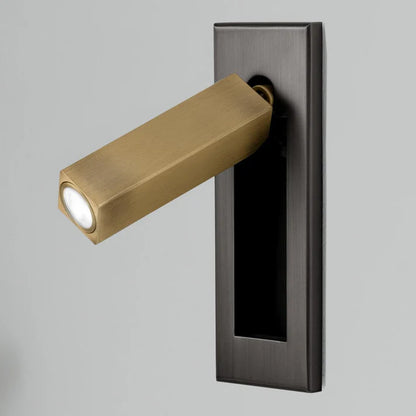 Inbouw Wandlamp – Slim, Draaibaar en Discreet Ontwerp