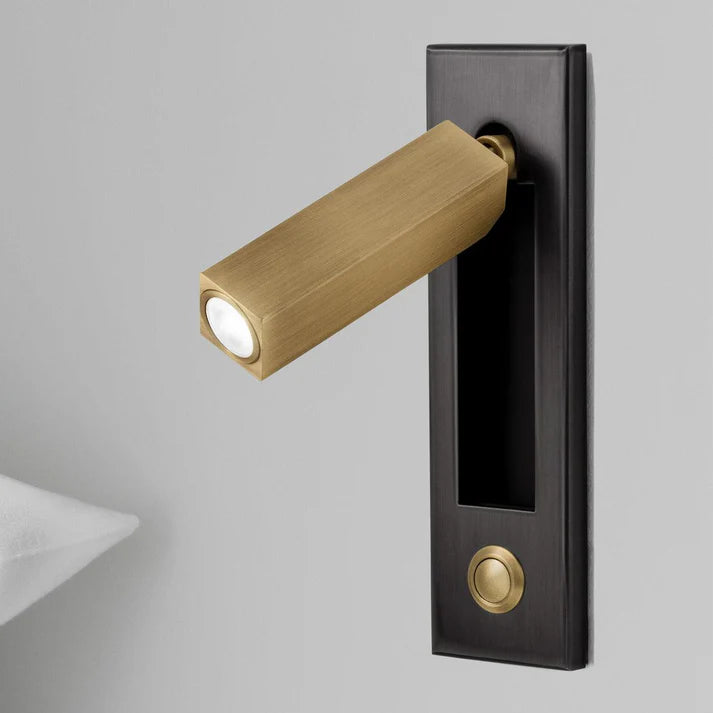 Inbouw Wandlamp – Slim, Draaibaar en Discreet Ontwerp