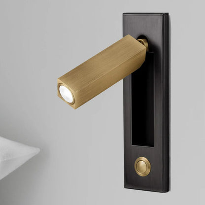 Inbouw Wandlamp – Slim, Draaibaar en Discreet Ontwerp