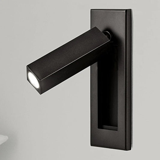 Inbouw Wandlamp – Slim, Draaibaar en Discreet Ontwerp