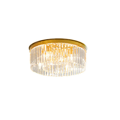 Luxe Plafondlamp met Kristallen Accenten