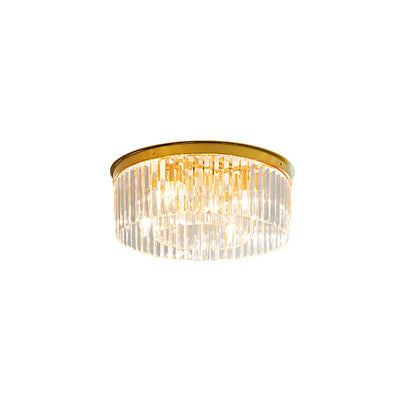 Luxe Plafondlamp met Kristallen Accenten