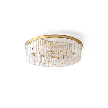 Luxe Plafondlamp met Kristallen Accenten