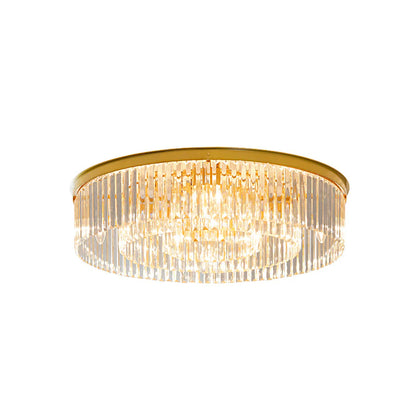 Luxe Plafondlamp met Kristallen Accenten
