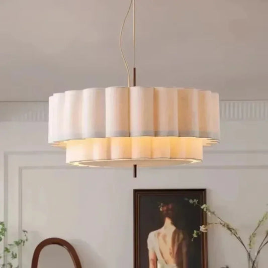 Moderne Design Handgeweven Stoffen Hanglamp