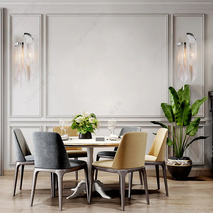 Flynn Aluminium Ketting Wandlamp met Kwastje