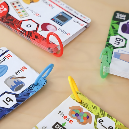 Flashcards Leren Lezen Educatief Speelgoed Fonics Kaarten Kinderen