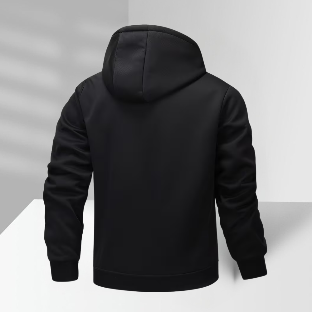 Fleece Vest Heren Gevoerd Warm Capuchon Winter