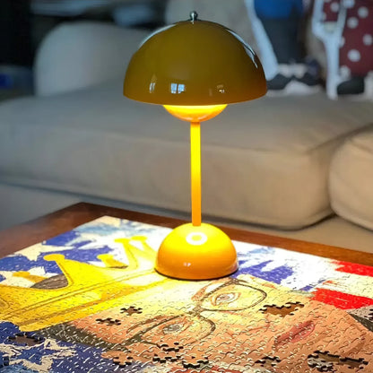 Bloempot Draagbare Tafellamp met Touchbediening