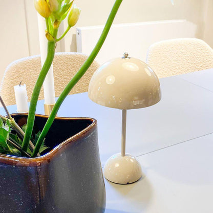 Bloempot Draagbare Tafellamp met Touchbediening