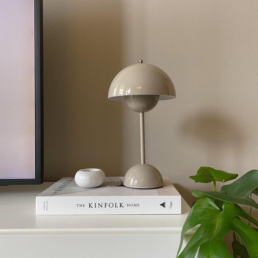 Bloempot Draagbare Tafellamp met Touchbediening