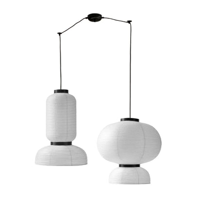Moderne Japandi Hanglamp van Rijstpapieropy