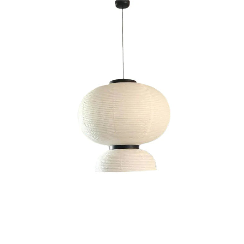 Moderne Japandi Hanglamp van Rijstpapieropy