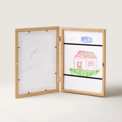 Fotolijst Hout Kind Kunst Opberg Wandlijst