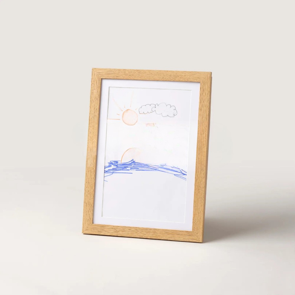 Fotolijst Hout Kind Kunst Opberg Wandlijst