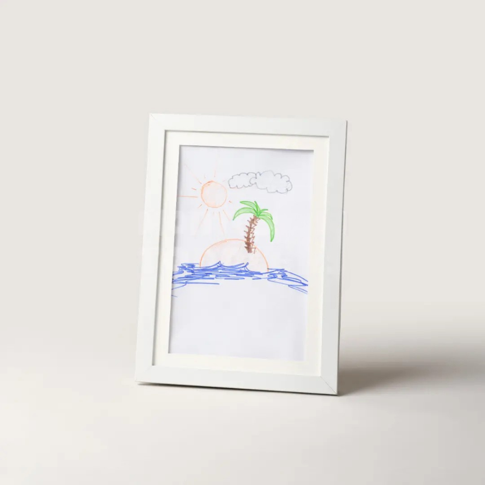 Fotolijst Hout Kind Kunst Opberg Wandlijst