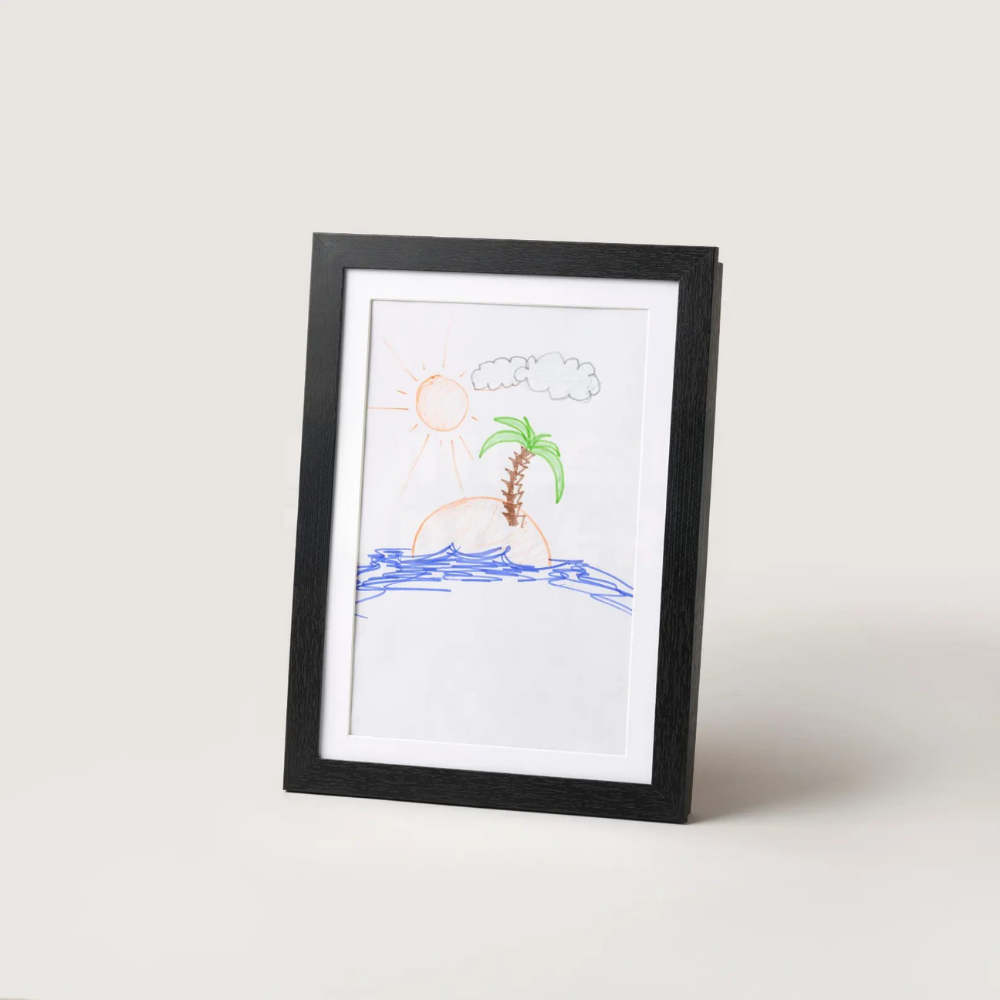 Fotolijst Hout Kind Kunst Opberg Wandlijst