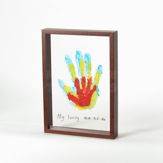 Fotolijst Hout Kinder Handafdruk Wanddecoratie