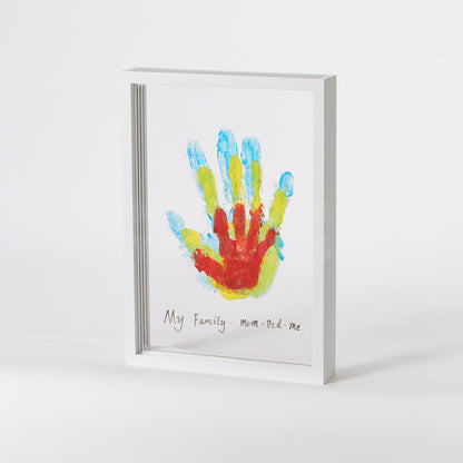 Fotolijst Hout Kinder Handafdruk Wanddecoratie