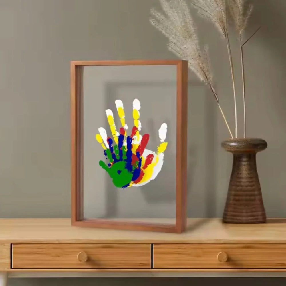 Fotolijst Hout Kinder Handafdruk Wanddecoratie