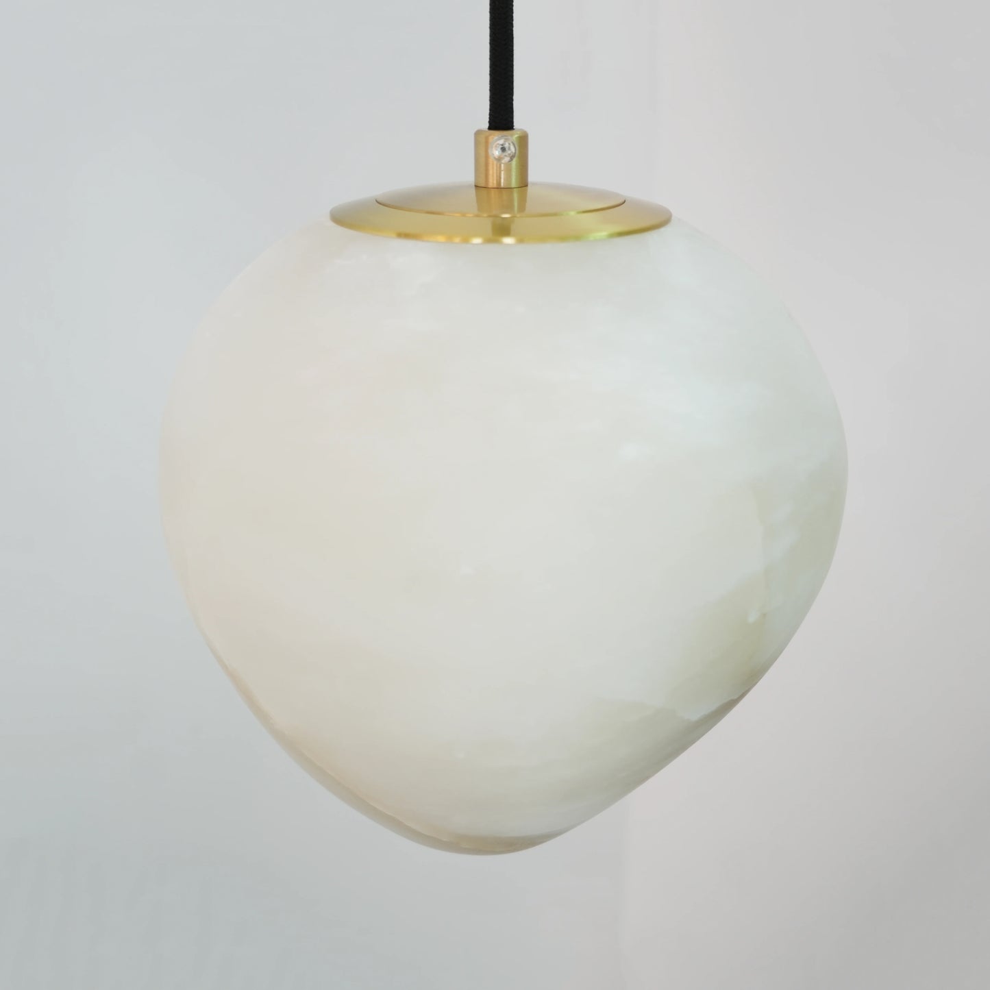 Moderne Albast Natuursteen Hanglamp)