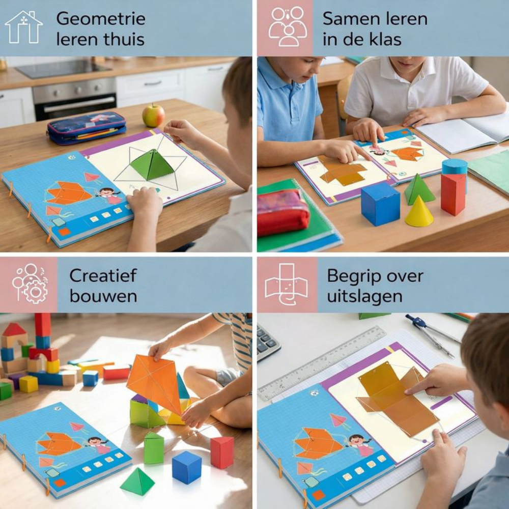 Educatief Speelgoed Geometrie Leerboek Creatief Wiskunde Leren