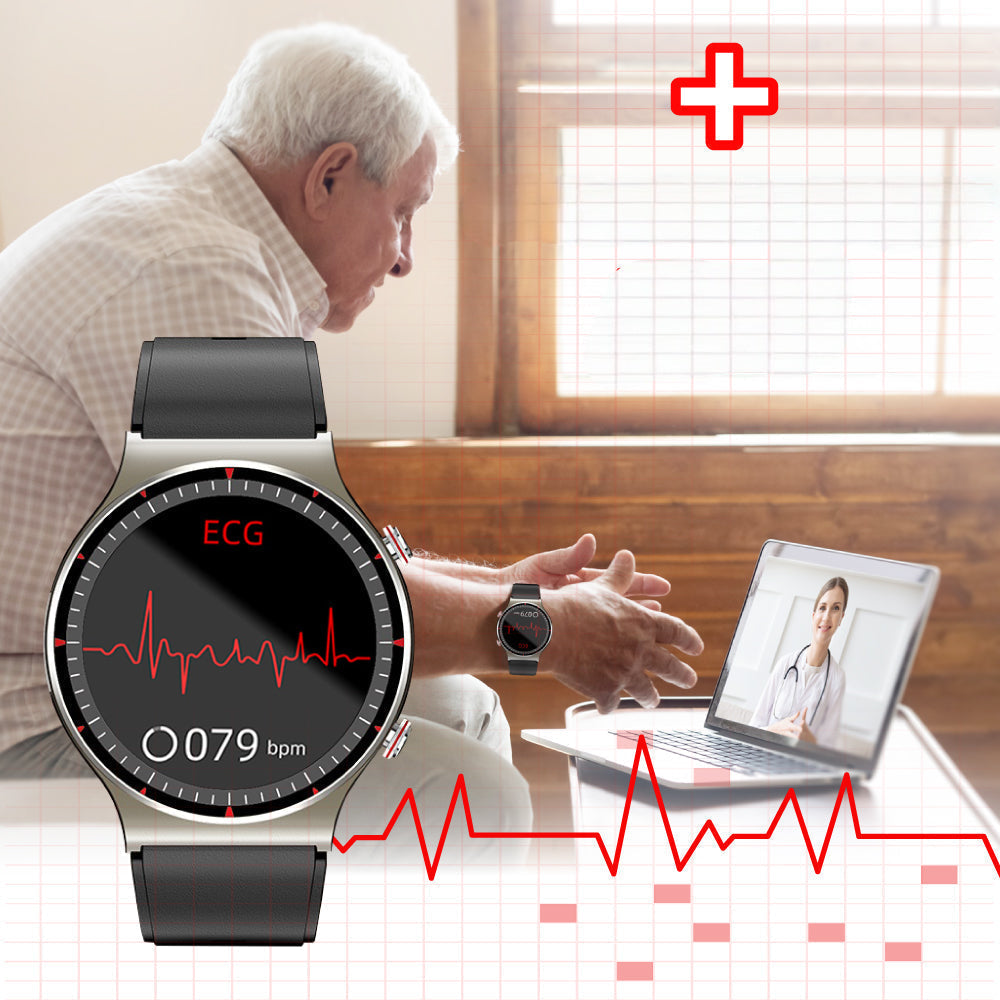 Smartwatch Gezondheid Fitness EKG Hartslag Bloeddruk