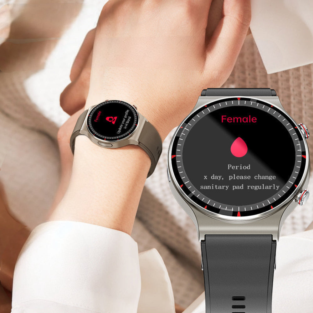 Smartwatch Gezondheid Fitness EKG Hartslag Bloeddruk