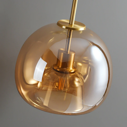 Plafondlamp Glas Metaal Moderne Gang Verlichting