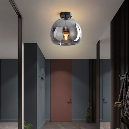 Plafondlamp Glas Metaal Moderne Gang Verlichting