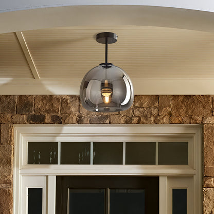 Plafondlamp Glas Metaal Moderne Gang Verlichting