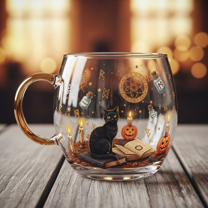 Koffiemok Glas Kerst Design Winter Mok