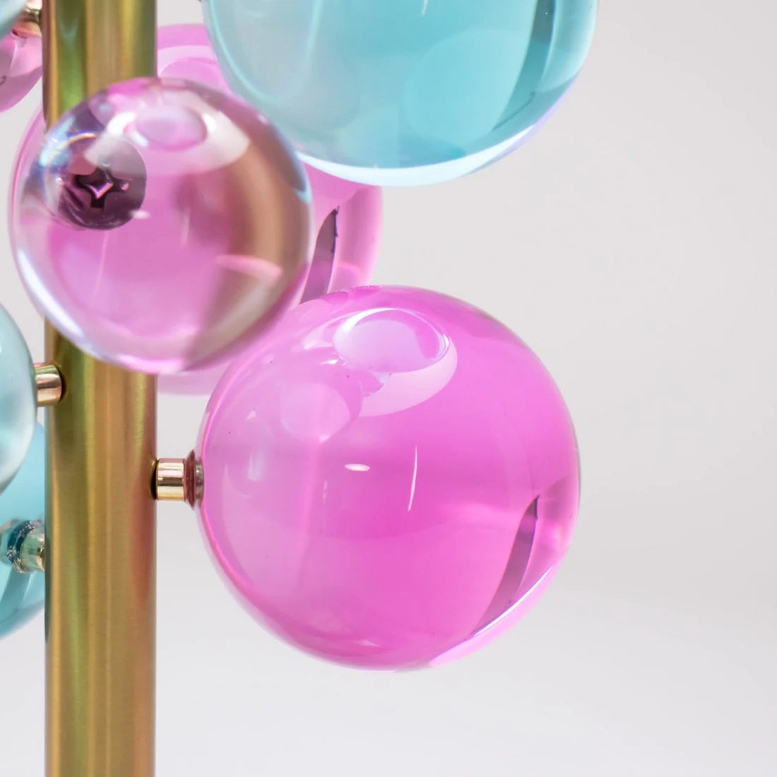 Noordse Kristallen Bubble Ball Tafellamp