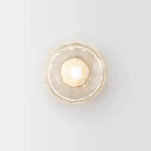 Nordic Ronde Ceto Glazen Wandlamp