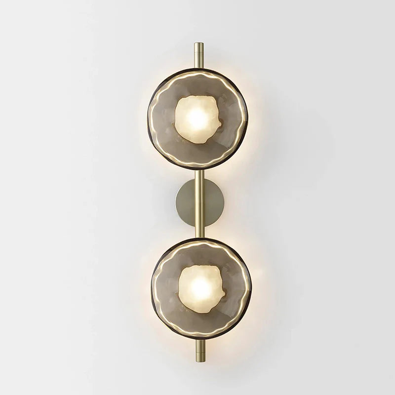 Nordic Ronde Ceto Glazen Wandlamp