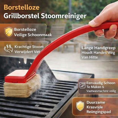 Grillborstel Stoomreiniger Borstelloos Veilig Grillrooster Reiniging