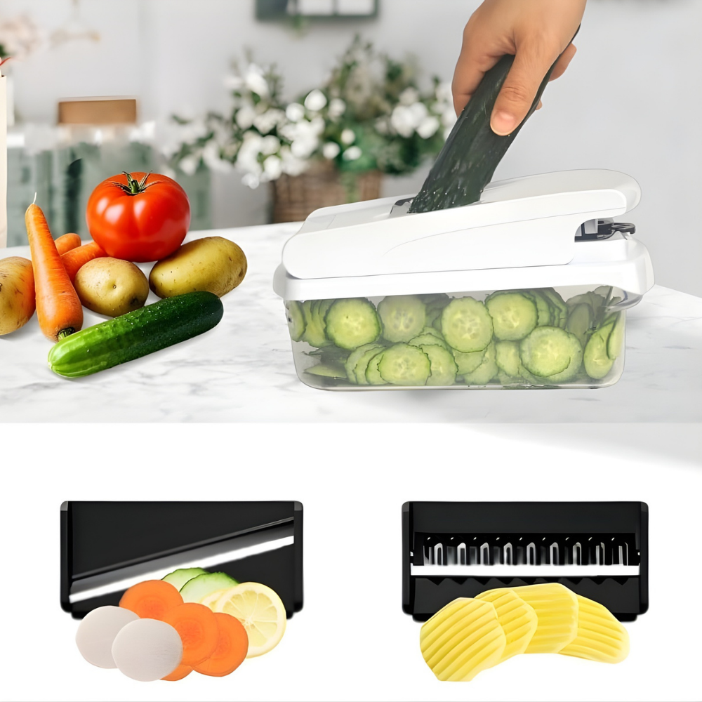 Groentesnijder Keuken Mandoline Groentehakker Set