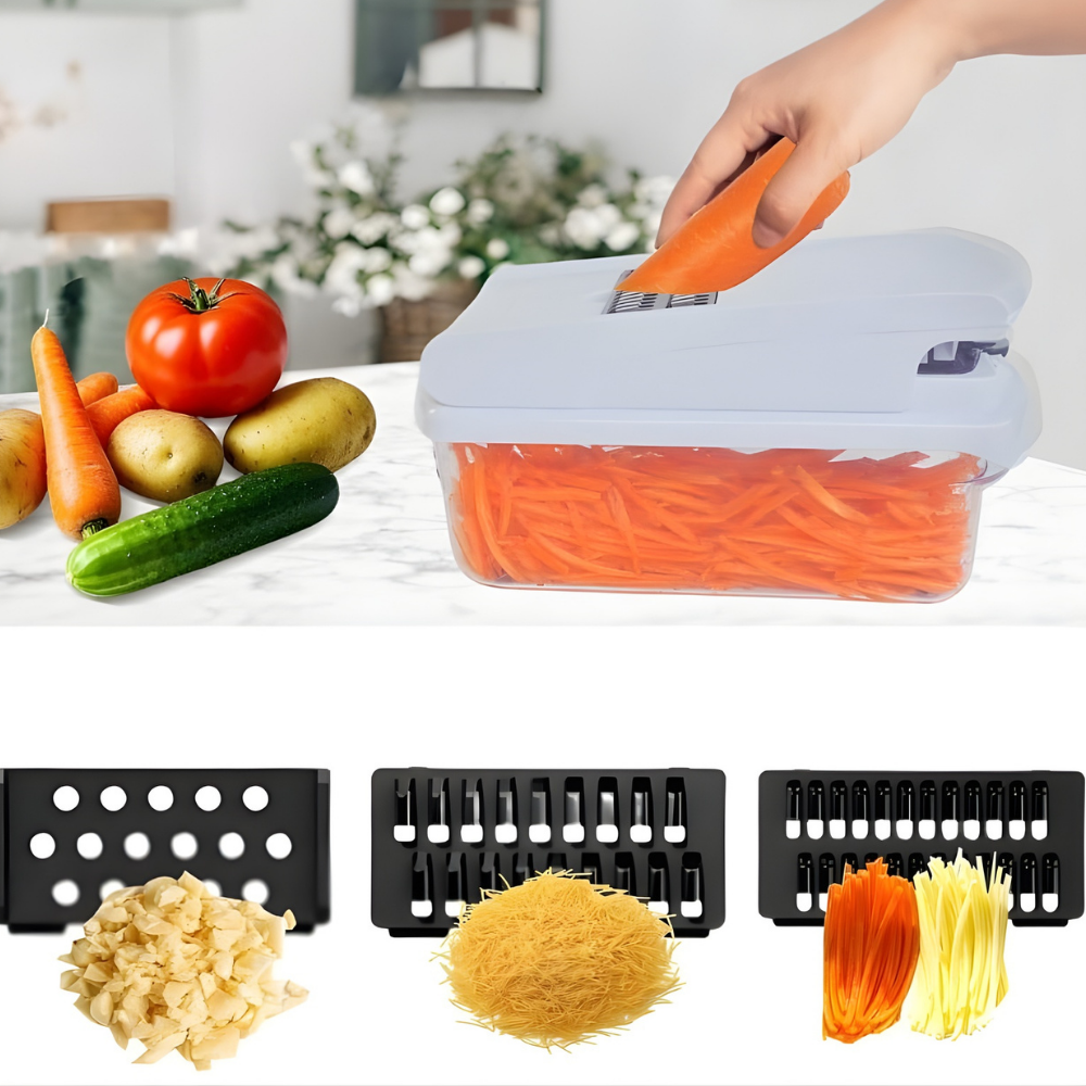Groentesnijder Keuken Mandoline Groentehakker Set