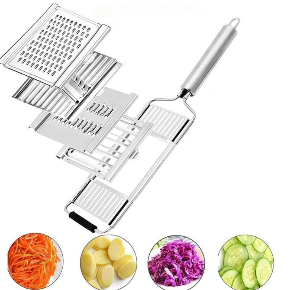 Groentesnijder RVS Multifunctioneel Julienne Mandoline
