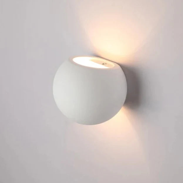 Minimalistische Design Gypsum LED Wandlamp