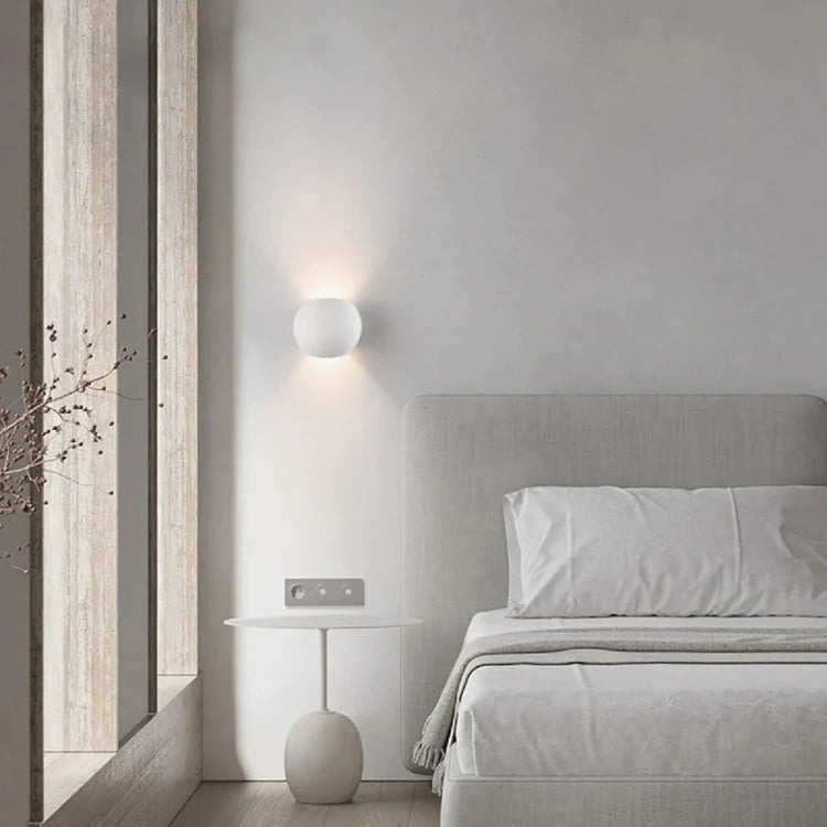 Minimalistische Design Gypsum LED Wandlamp