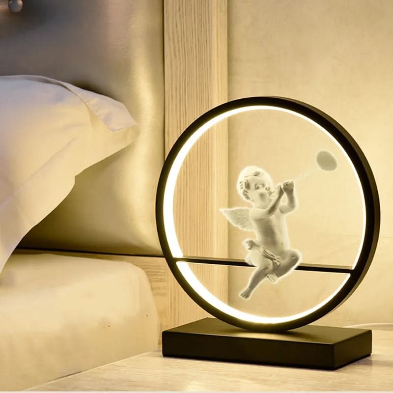 Elegant Design Engelfiguur LED Tafellamp