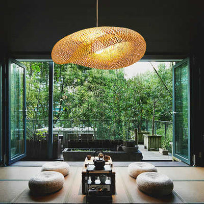 Aurora Handgemaakt Bamboe Hanglamp