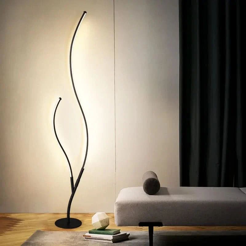 Modern Design Twee Takken Vloerlamp