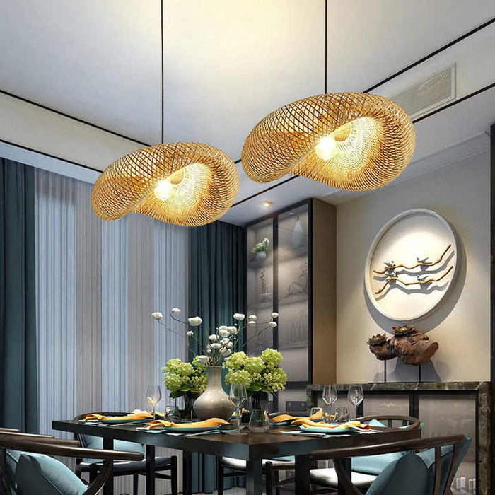 Aurora Handgemaakt Bamboe Hanglamp