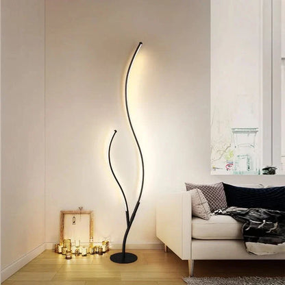 Modern Design Twee Takken Vloerlamp