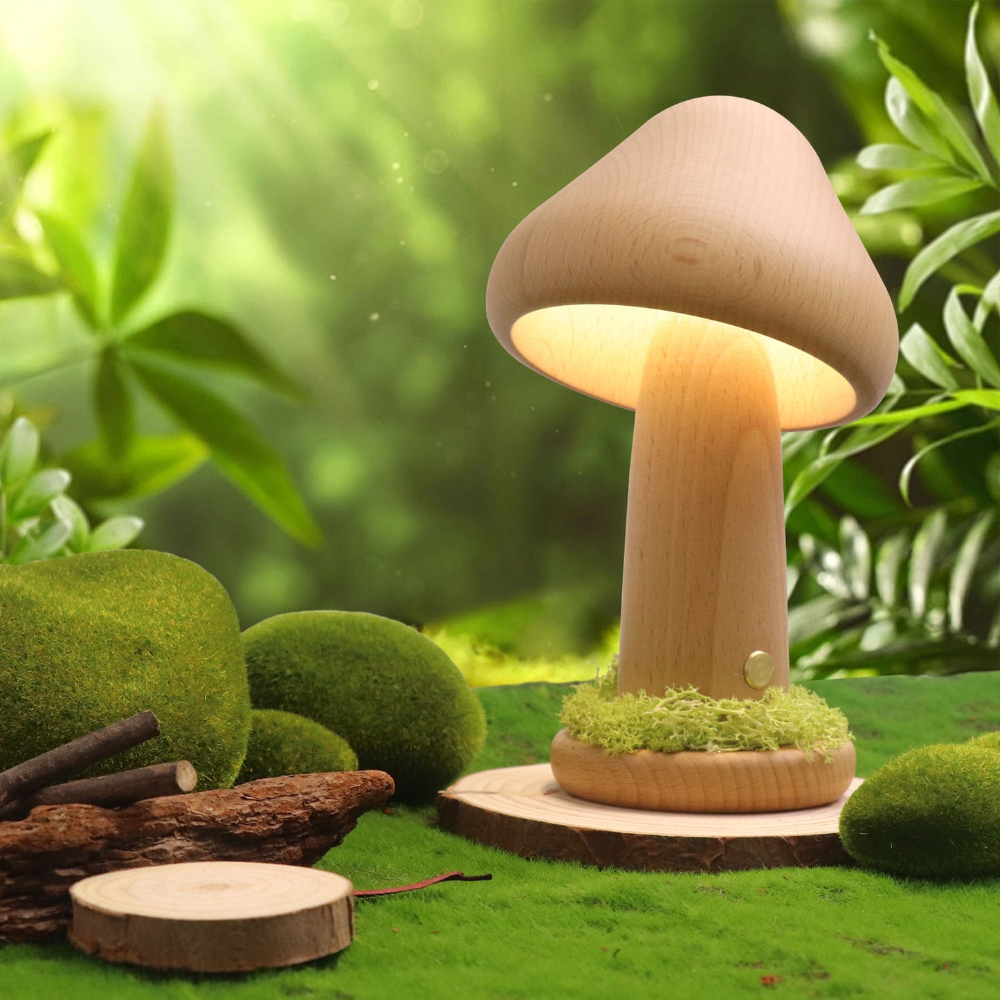 GlowCap Draaibare Paddenstoel Tafellamp